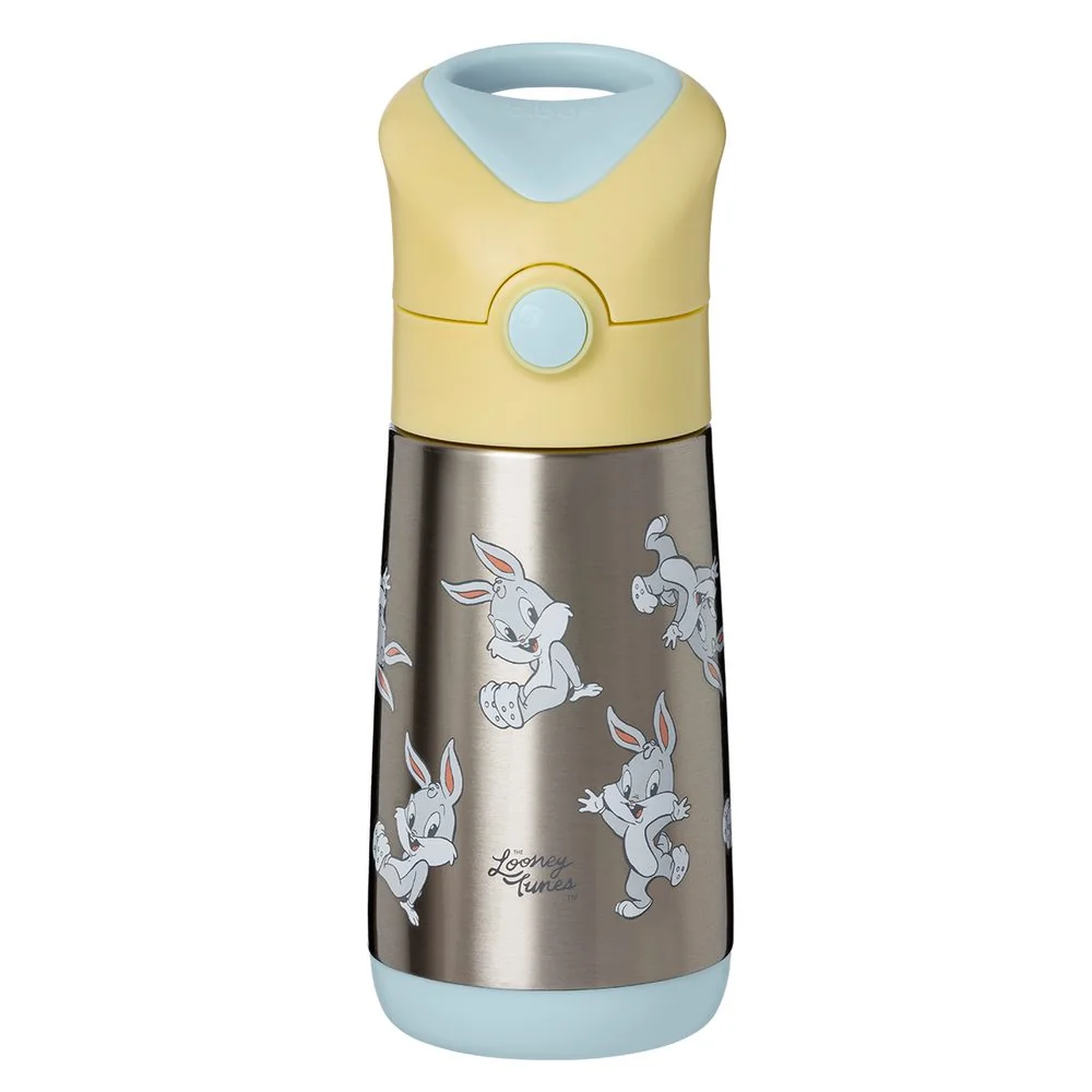 B.BOX Termoska na pití s brčkem 350 ml - Looney Tunes