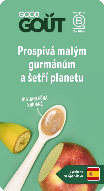 Good Gout BIO Jablečná snídaně 6m+ kapsička 70 g