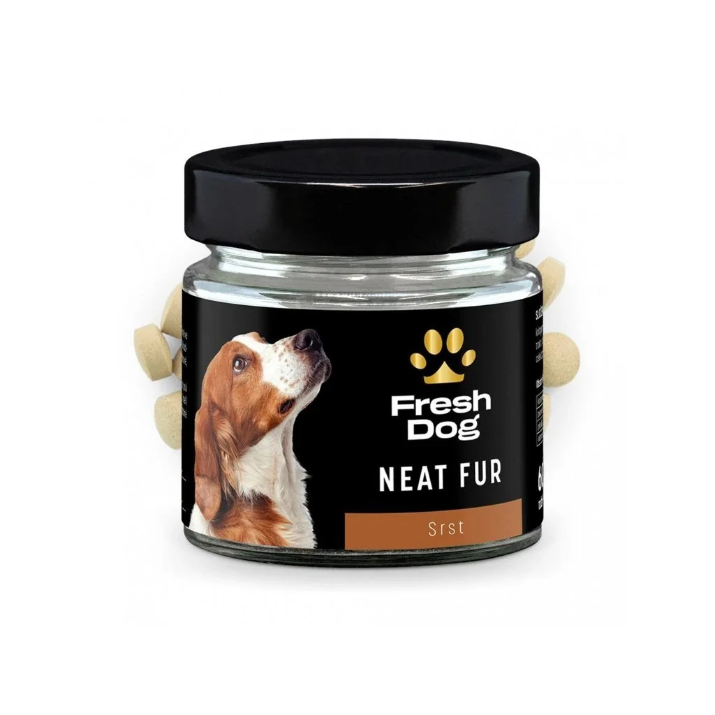 FreshDog NEAT FUR pro krásnou srst 180 tablet