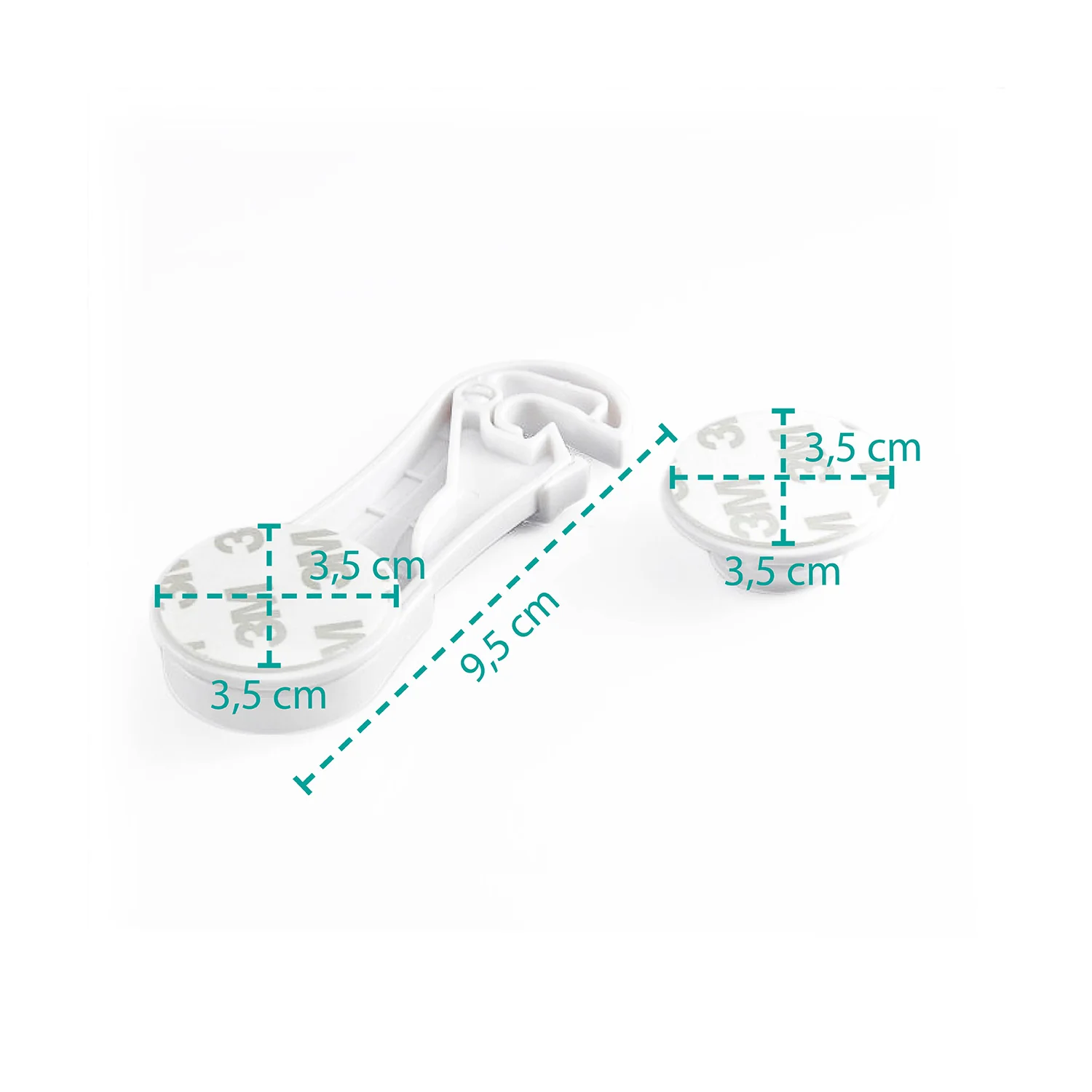 Zopa Pojistka skříněk a zásuvek 2ks, white