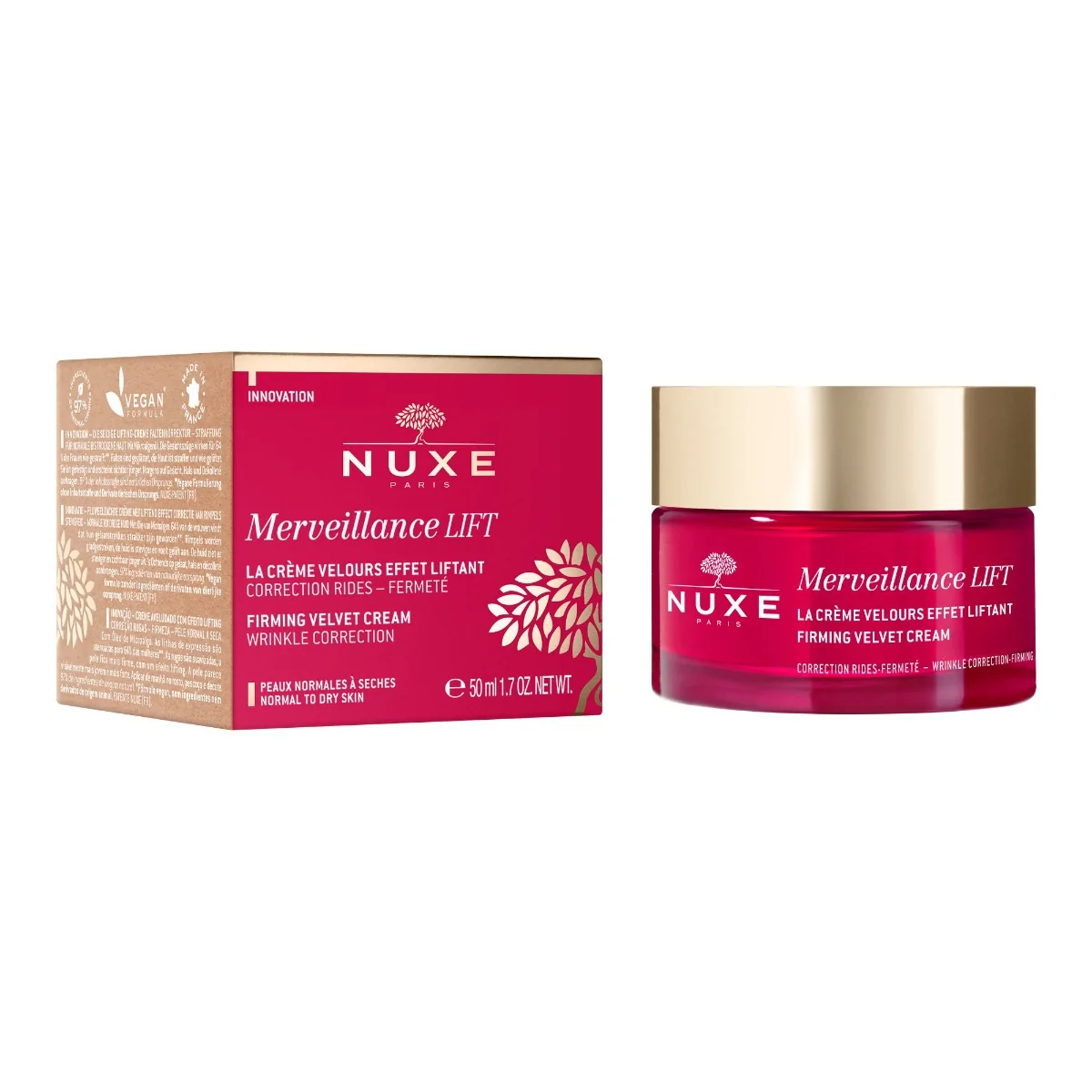 Nuxe Merveillance LIFT Zpevňující sametový krém 50 ml
