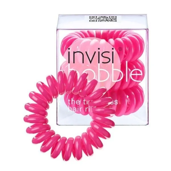 Invisibobble Candy Pink růžová gumička do vlasů 3 ks