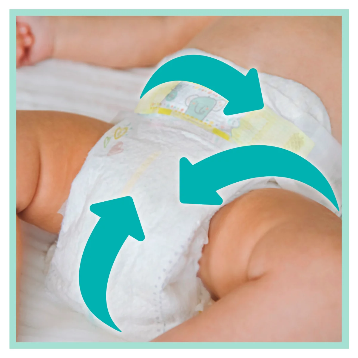 Pampers Premium Care vel. 3 6–10 kg dětské pleny 120 ks