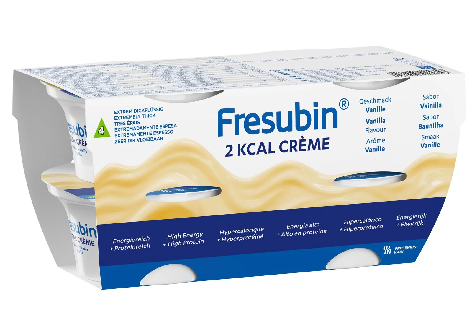 Fresubin 2 kcal Créme Vanilka 4x125 g