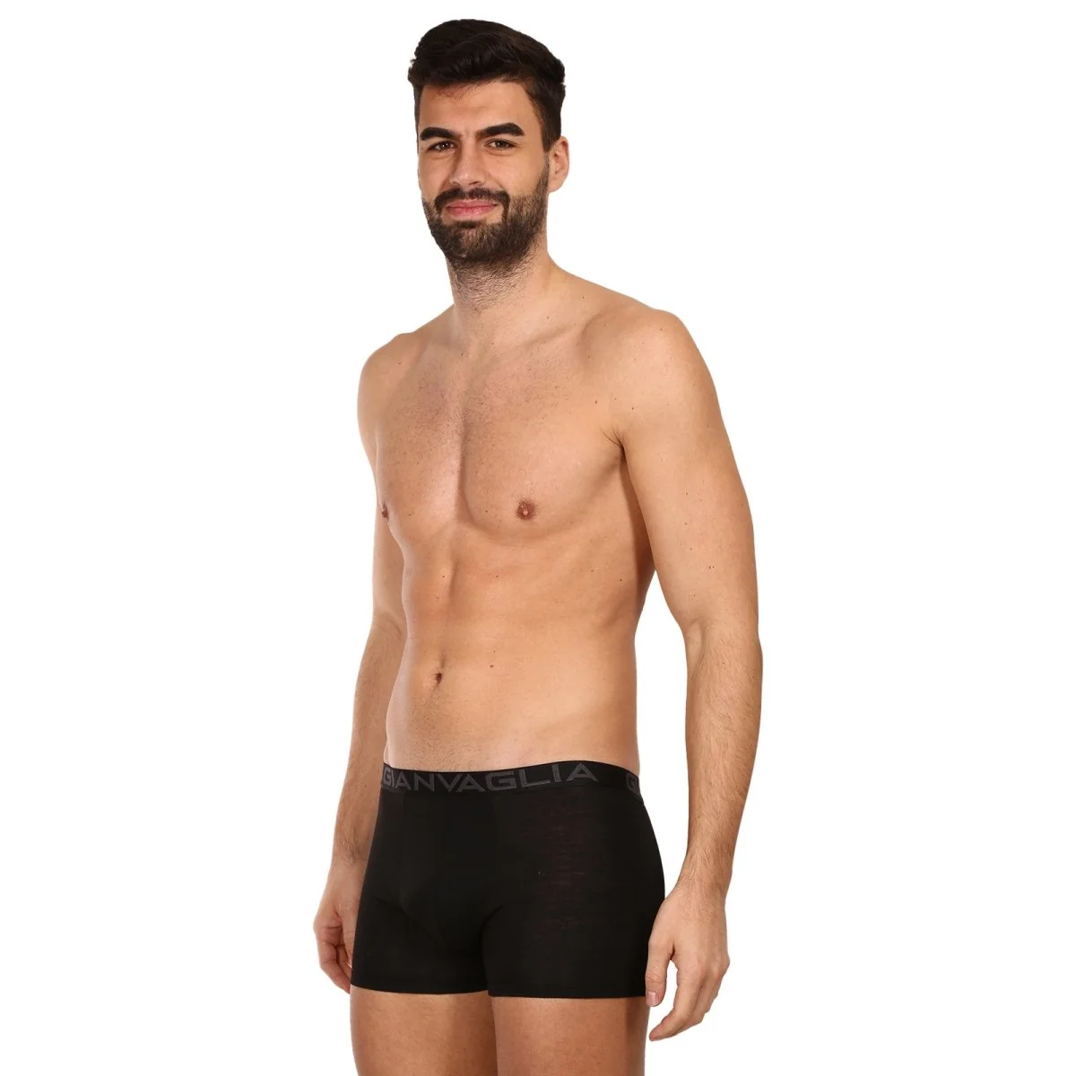 Gianvaglia 10PACK pánské boxerky černé (023) M