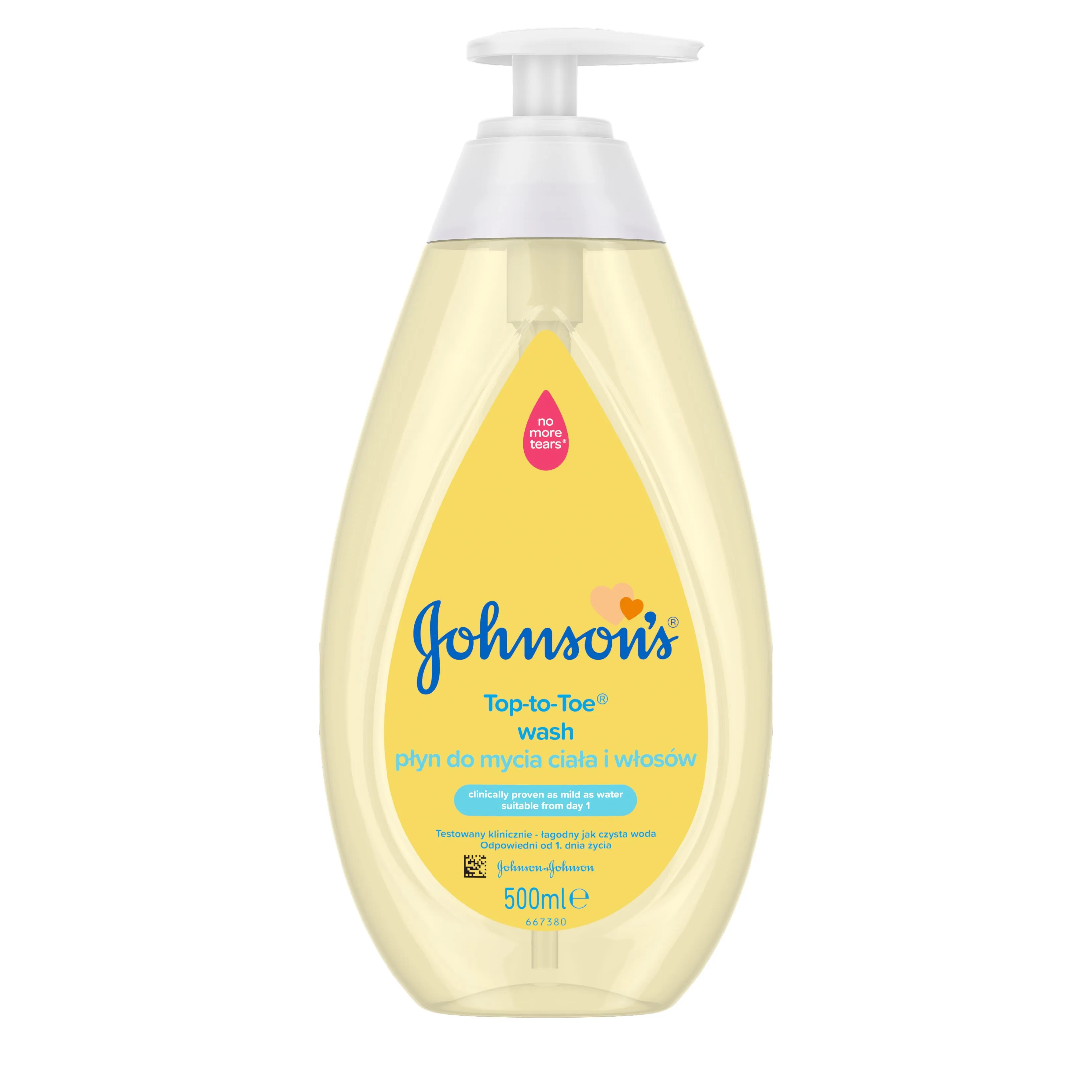 Johnson's Baby Mycí gel pro tělo a vlásky