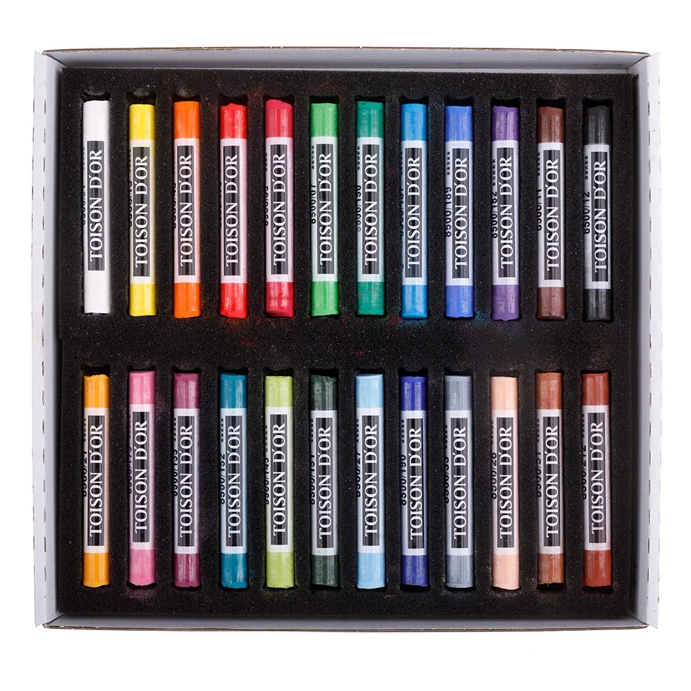 KOH-I-NOOR TOISON D´OR 8514/24 - prašné křídy - 24 ks