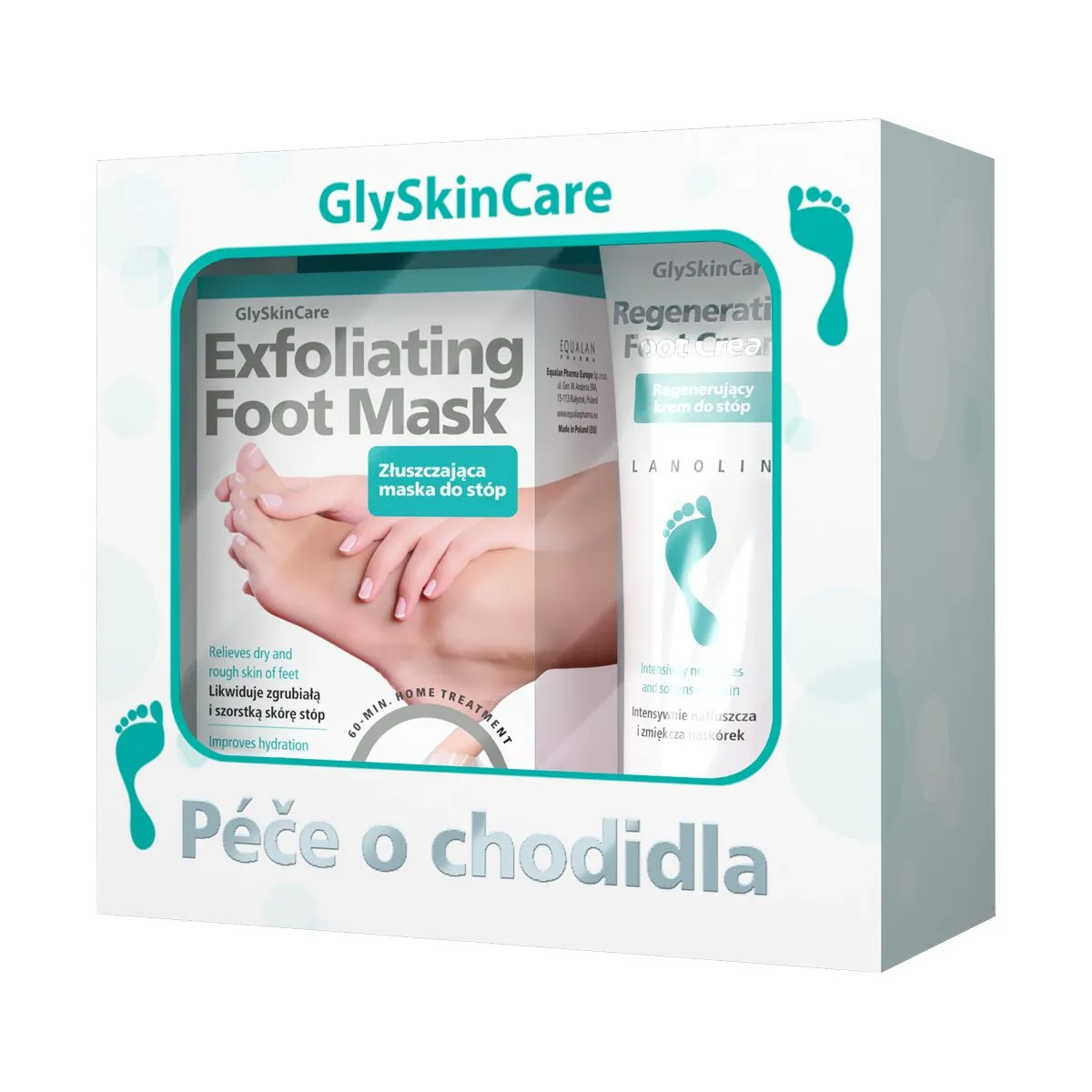 Biotter Péče o chodidla exfoliační maska + krém 75 ml