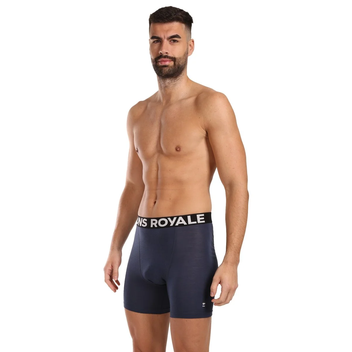 Mons Royale Pánské boxerky merino modré (100088-1169-568) M