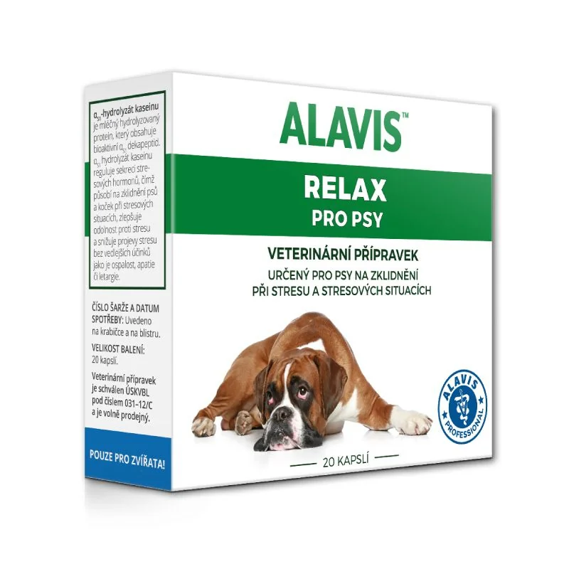 Alavis Relax pro psy 150 mg 20 kapslí