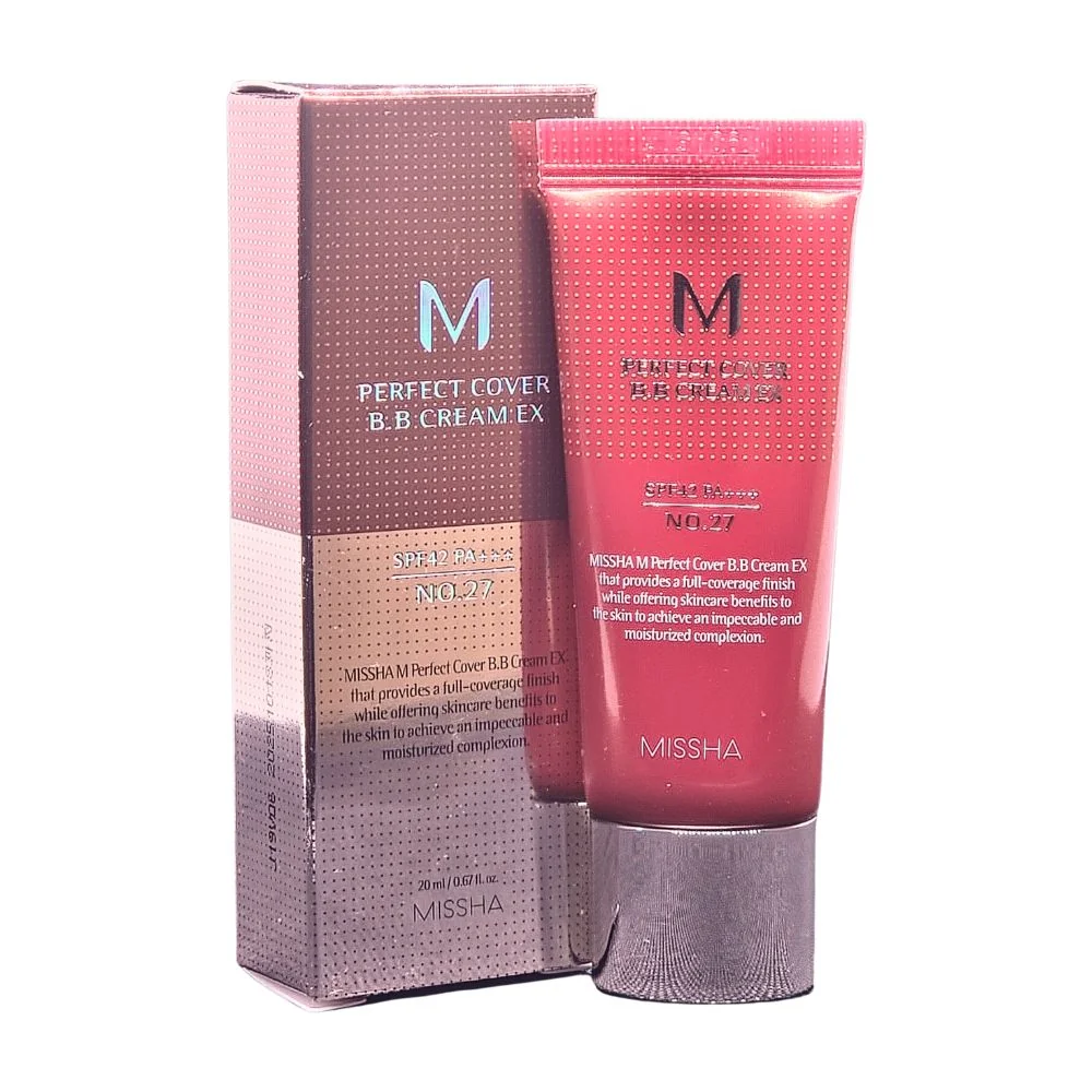 Missha M Perfect Cover SPF42 No. 27 BB krém 20 ml