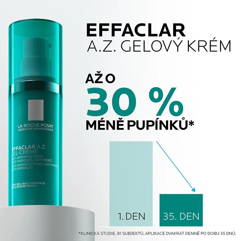 La Roche-Posay Effaclar A.Z. gelový krém 40 ml