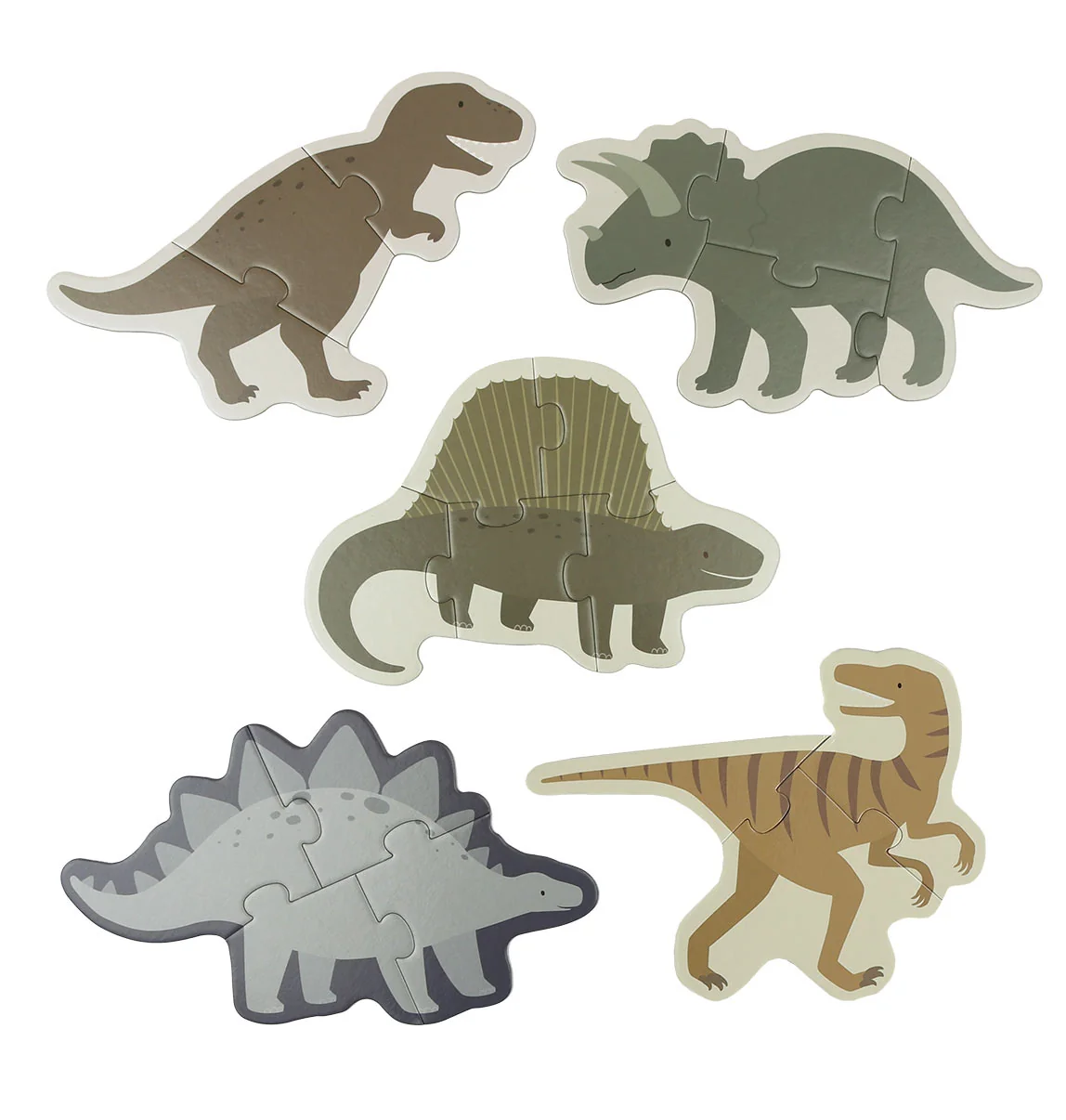 A Little Lovely Company puzzle s dinosaury