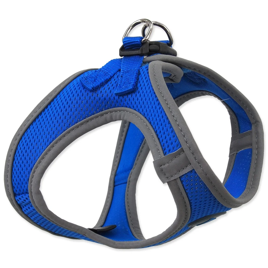 Dog Fantasy Postroj Puppy XS modrý 32-36cm