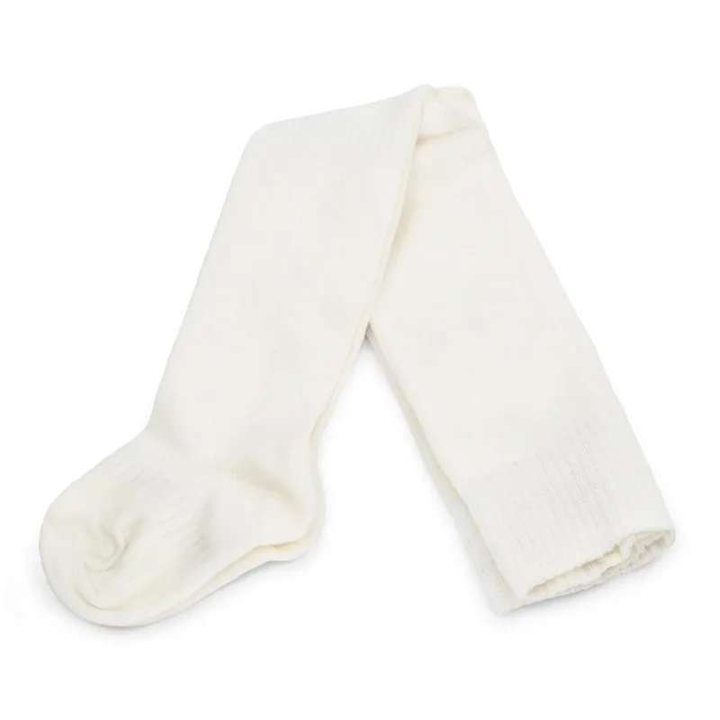 KipKep dětské punčocháče Stay-on-Tights 2-6m Off White