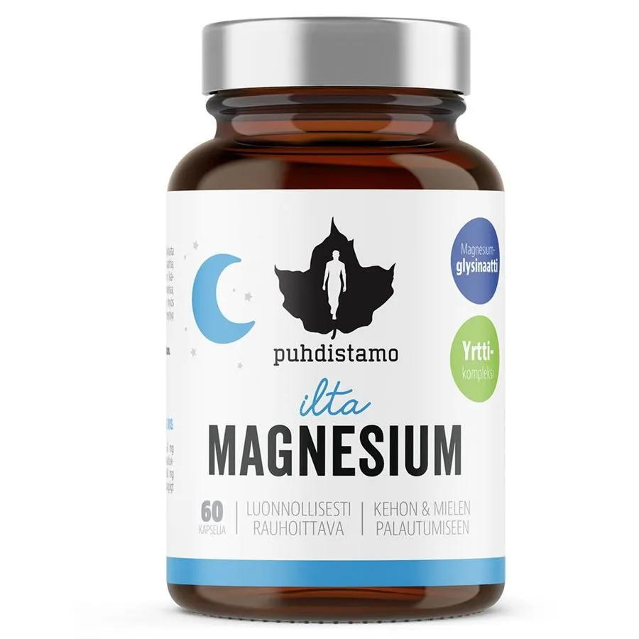 Puhdistamo Night Magnesium 60 kapslí