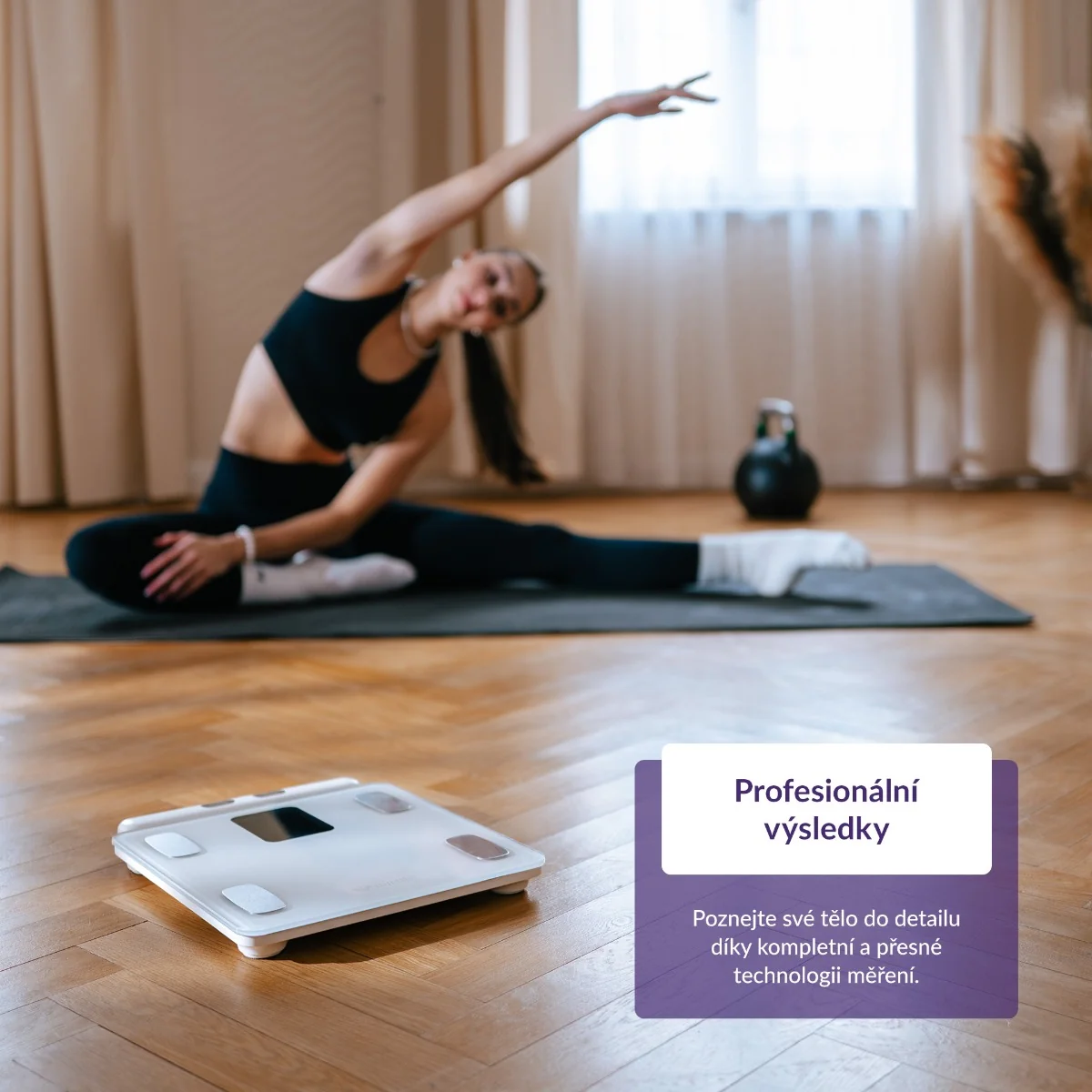 Truelife FitScale W8 osobní váha white
