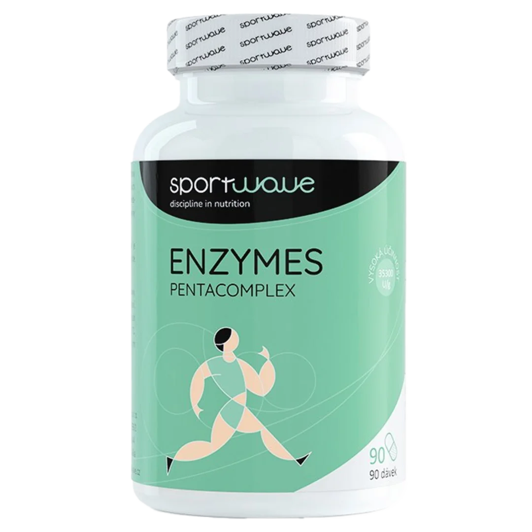 Sport Wave Enzymes pentacomplex - 90 kapslí 