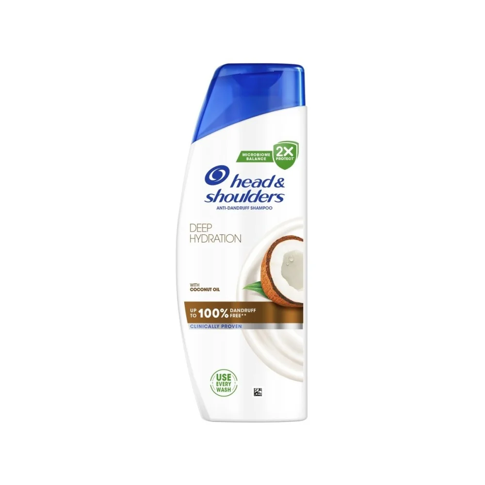 Head&Shoulders Deep Hydration Šampon proti lupům s kokosovým olejem 250 ml