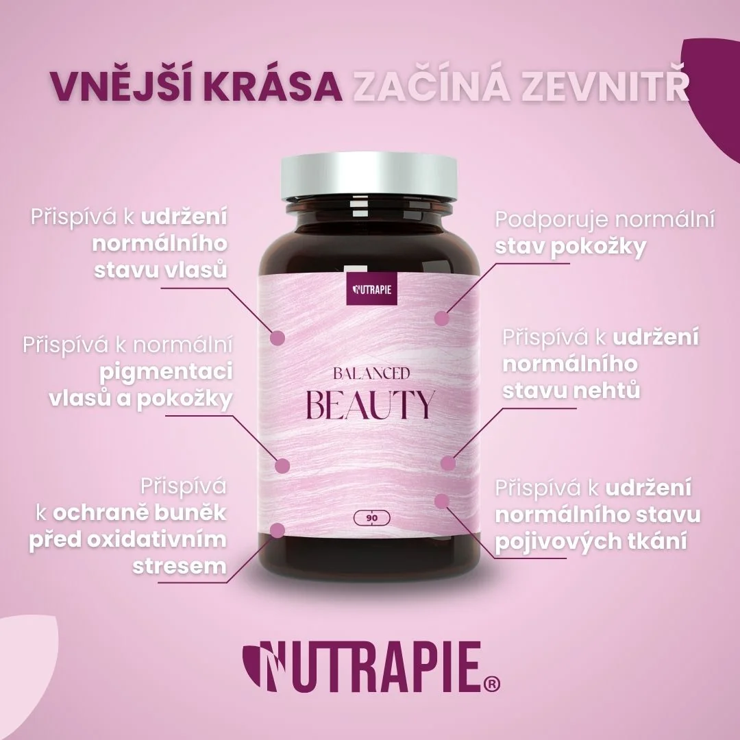 Nutrapie Balanced Beauty 90 kapslí