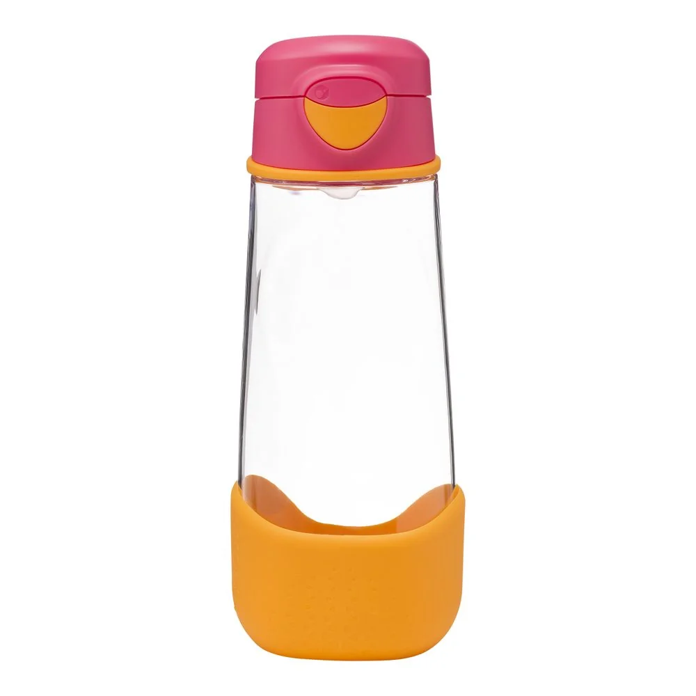 B.BOX Sport lahev na pití 600 ml - růžová/oranžová
