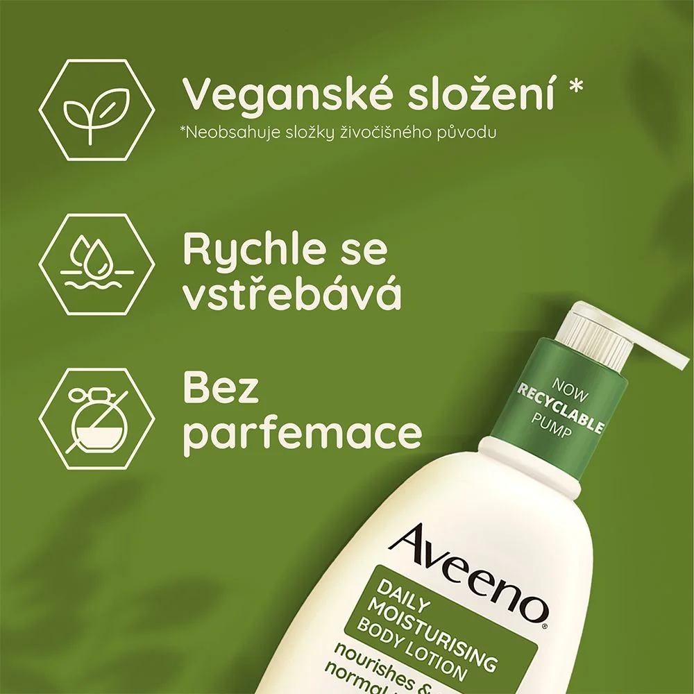 Aveeno Daily Moisturising Tělové mléko 300 ml