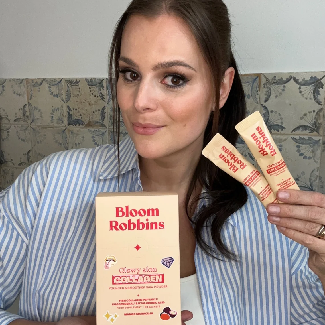 Bloom Robbins Glowy skin COLLAGEN nápoj 30 sáčků