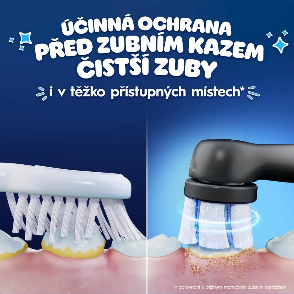 Oral-B iO Kids 6+ Spiderman náhradní hlavice 4 ks