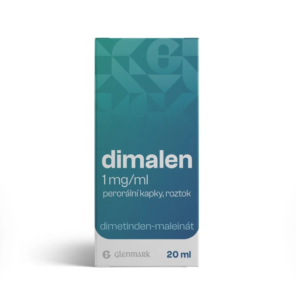 Dimalen 1 mg/ml perorální kapky, roztok 20 ml