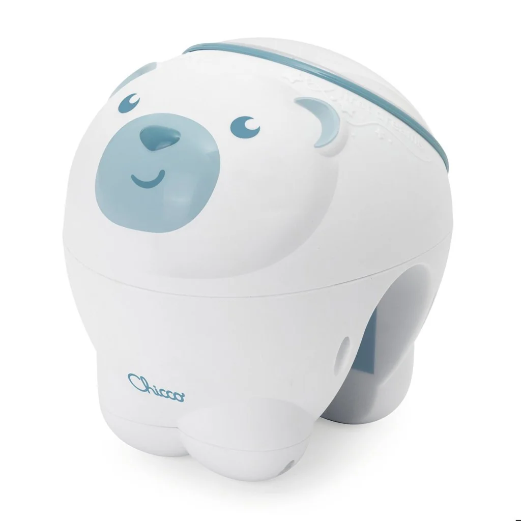Chicco Projektor s polární září Polární medvěd modrý