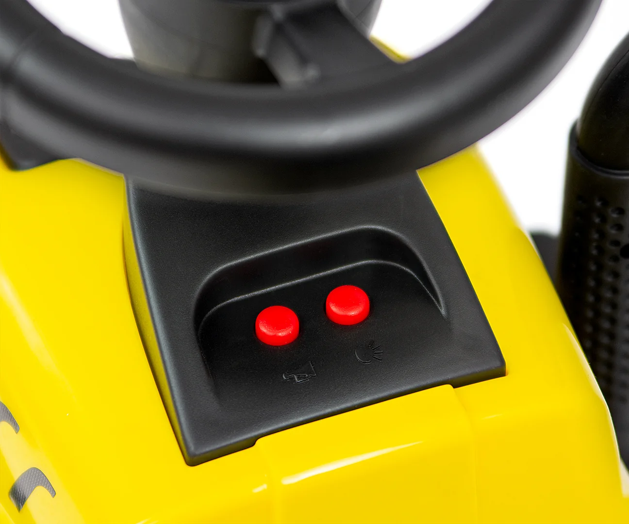Milly Mally Dětský traktor odrážedlo New Holland s přívěsem - žlutý