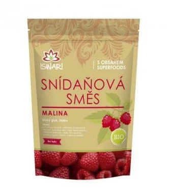 Iswari Snídaňová směs BIO malina 360 g