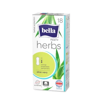 Bella Herbs Panty Aloe Vera slipové vložky 18 ks