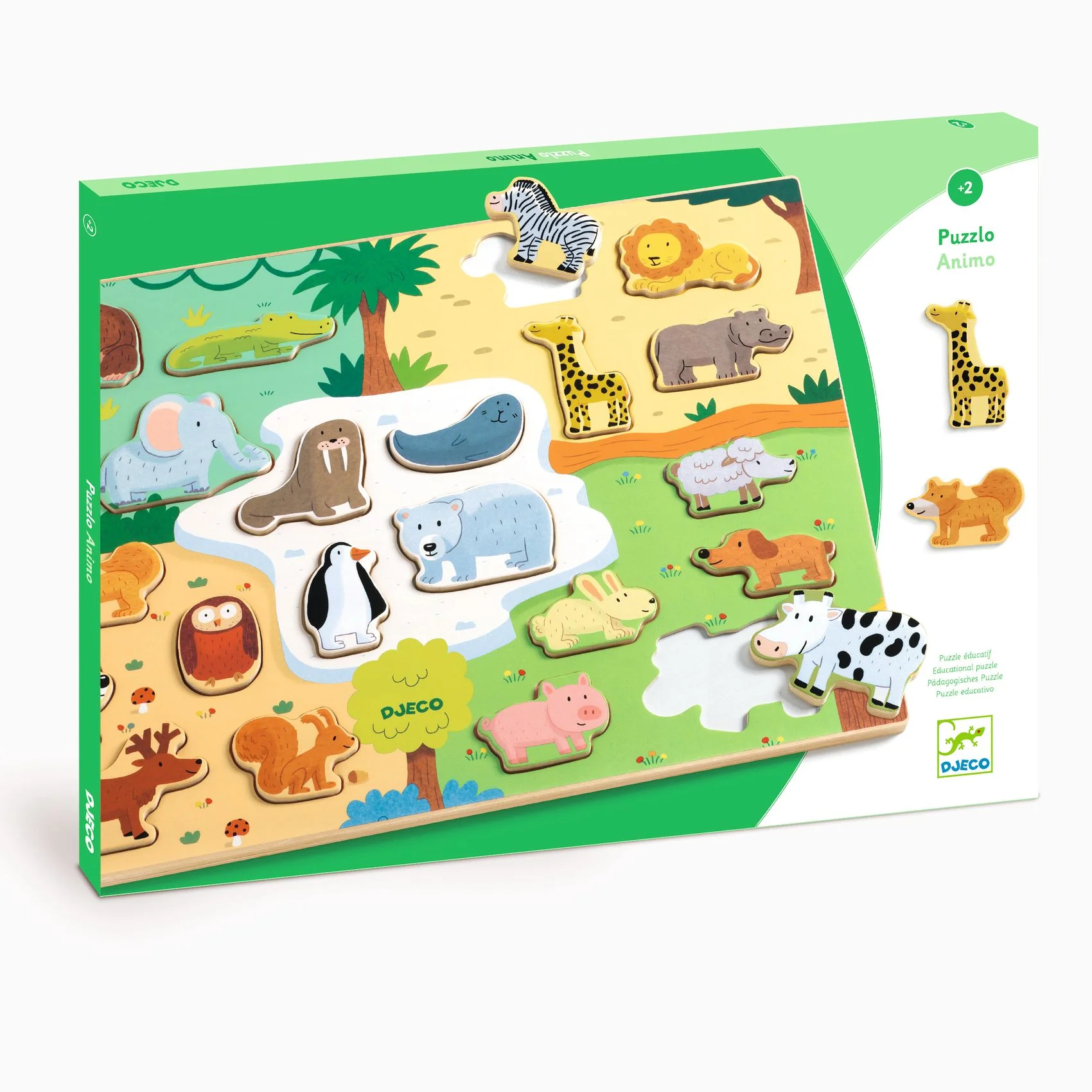 Djeco Puzzlo Animo