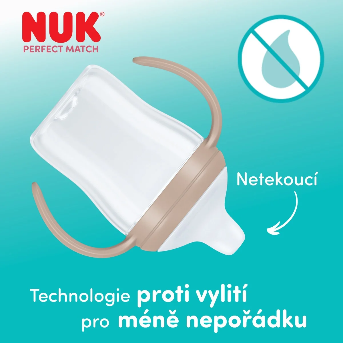 NUK Perfect Match Pítko 6m+ 2 ks