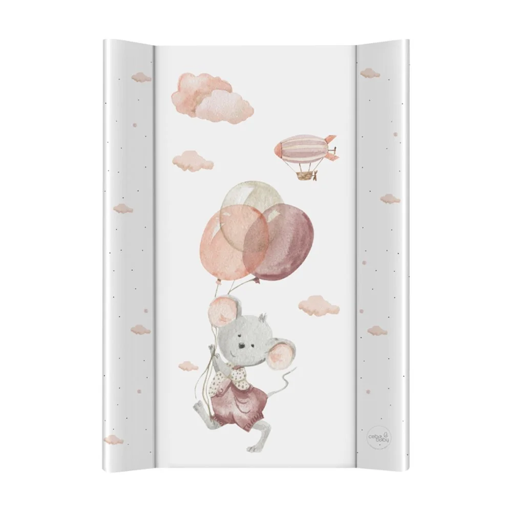 Ceba Podložka přebalovací 2-hranná s pevnou deskou (50x70) Basic Mouse