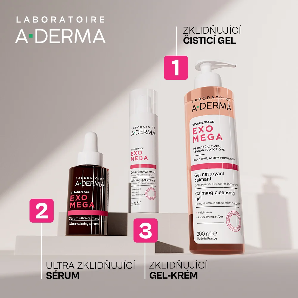 A-Derma Exomega Ultra zklidňující sérum 30 ml