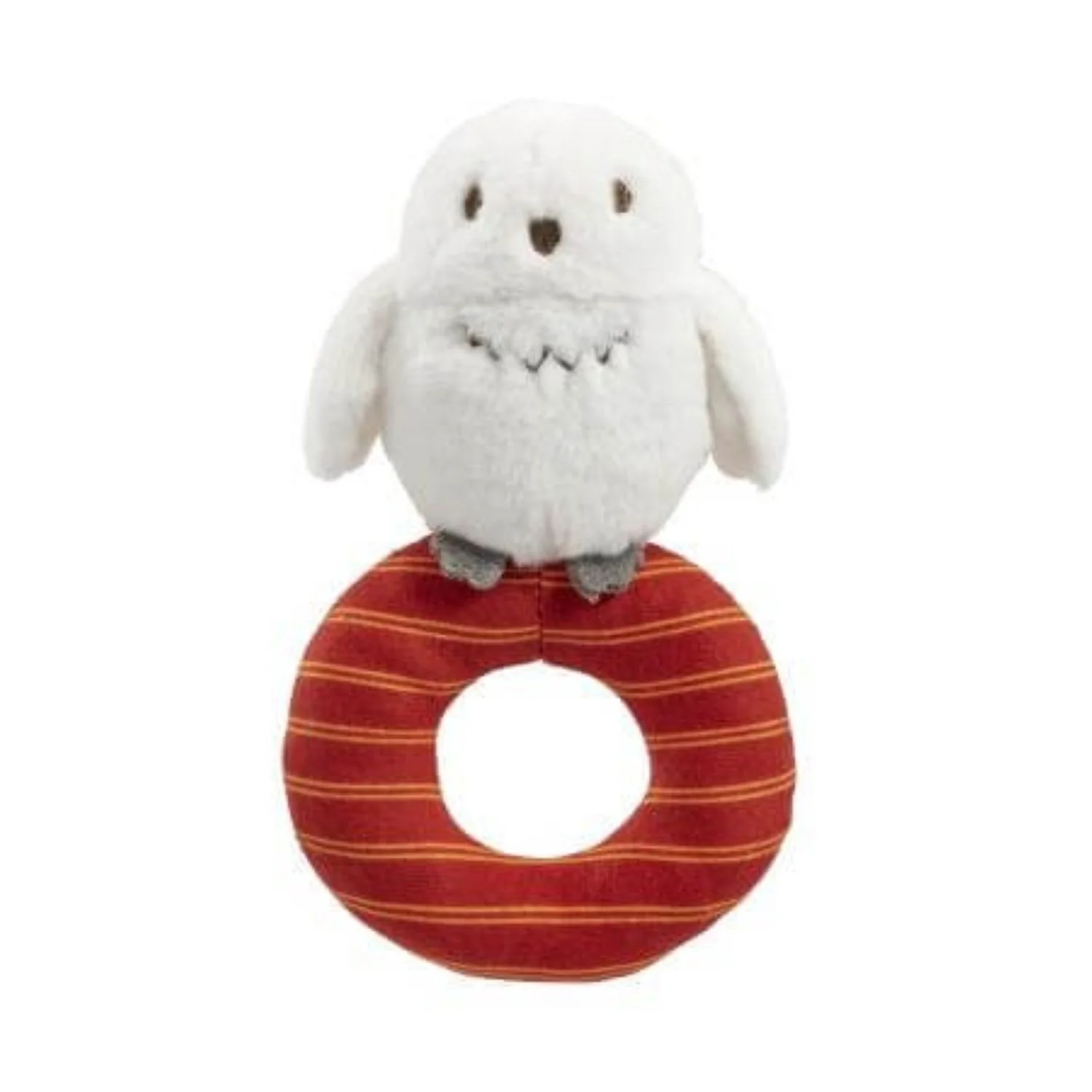 Rainbow Designs Limited Harry Potter Plyšové chrastítko Sova Hedvika 
