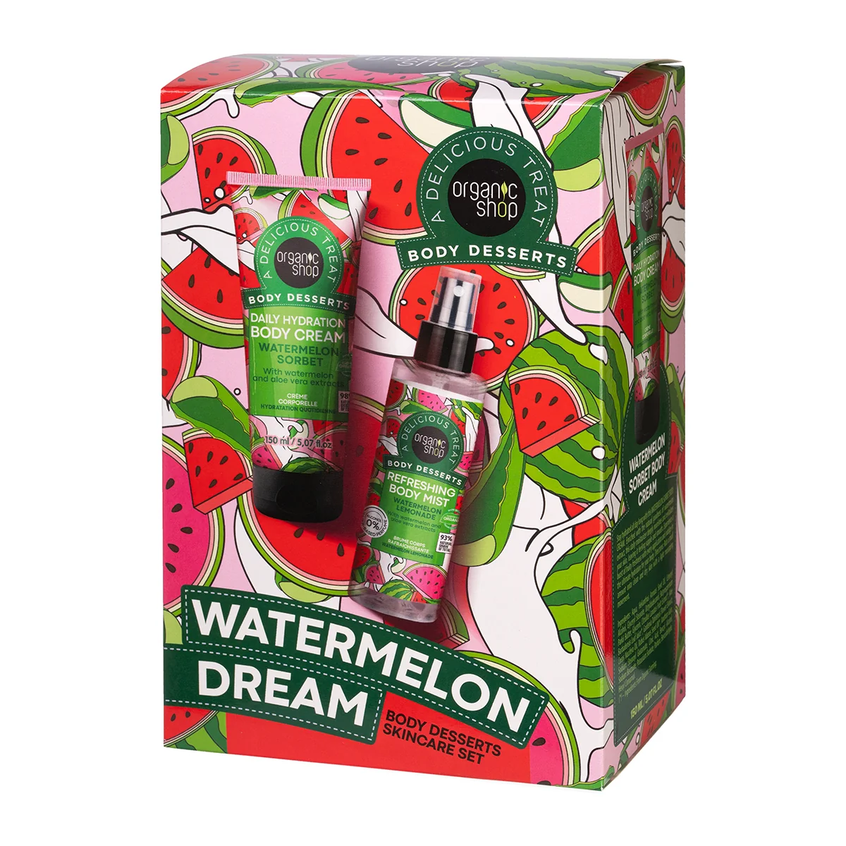 Organic Shop Watermelon Dream Body Desserts Skincare set 2 ks