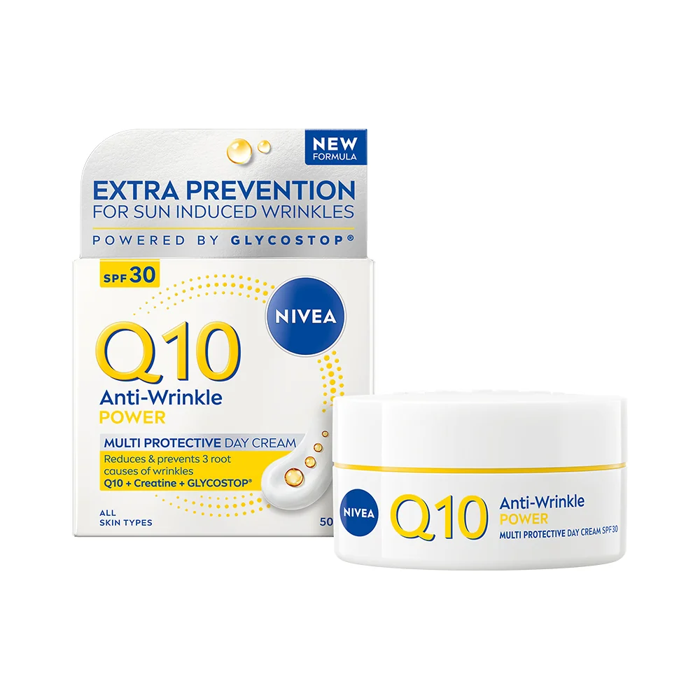 Nivea Q10 Power Zpevňující denní krém proti vráskám 50 ml