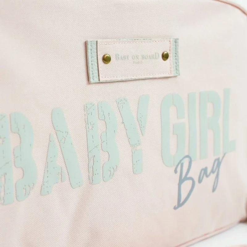 BABY ON BOARD přebalovací taška Simply Rose Vintage
