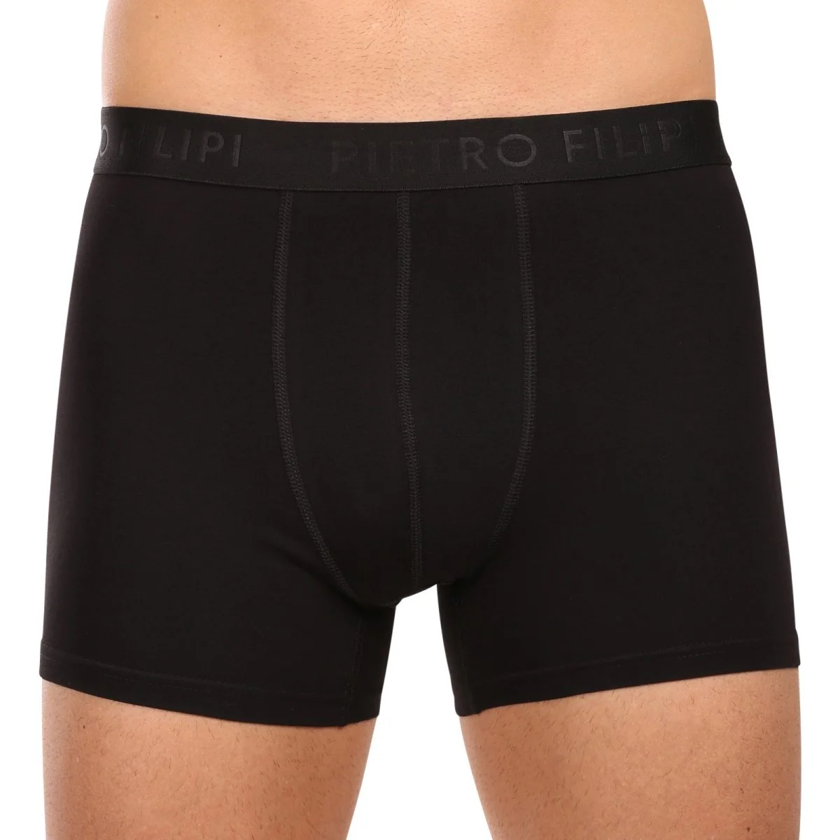 Pietro Filipi 3PACK pánské boxerky černé (3BCL007) L
