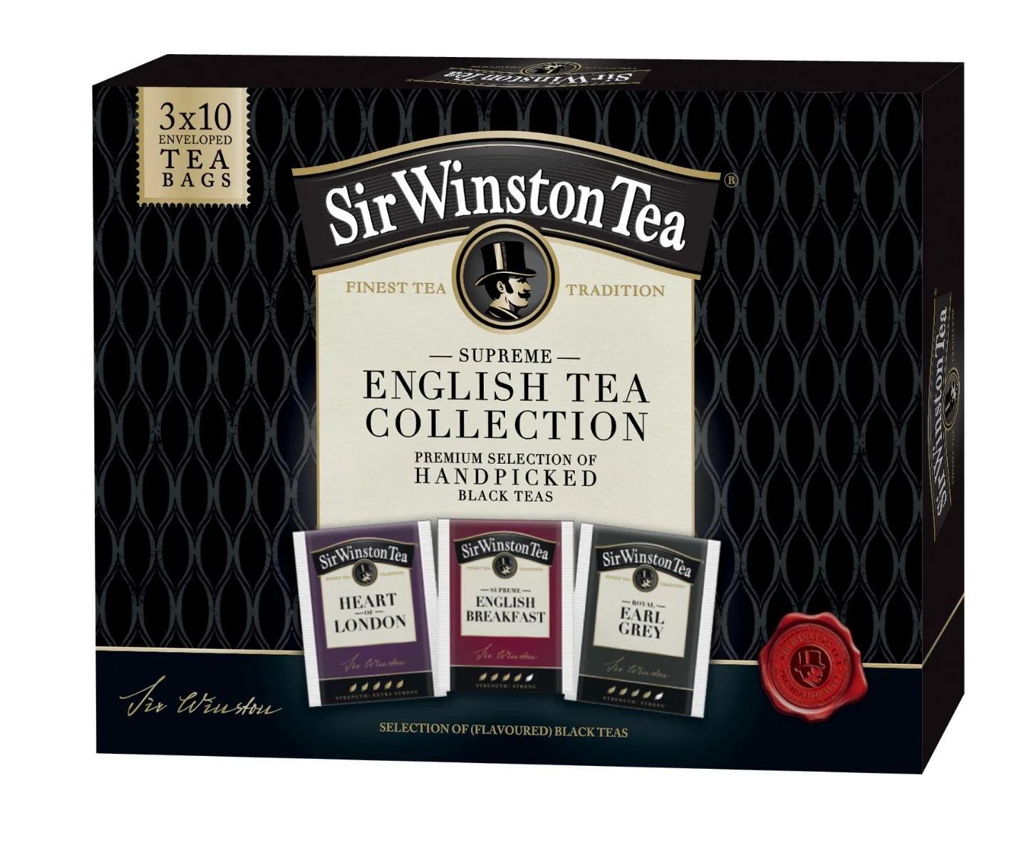 Teekanne Sir Winston Collection box 3x10 sáčků