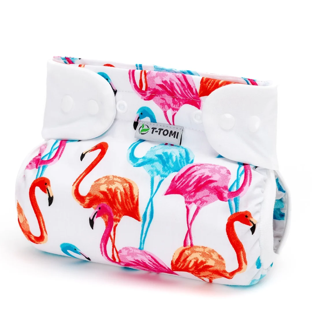 T-tomi Ortopedické abdukční kalhotky - patentky Flamingo (5-9kg)