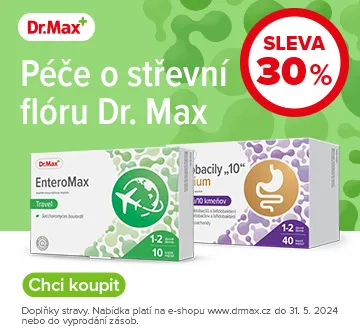 Dr.Max Probiotika SLEVA 30% (květen 2024)