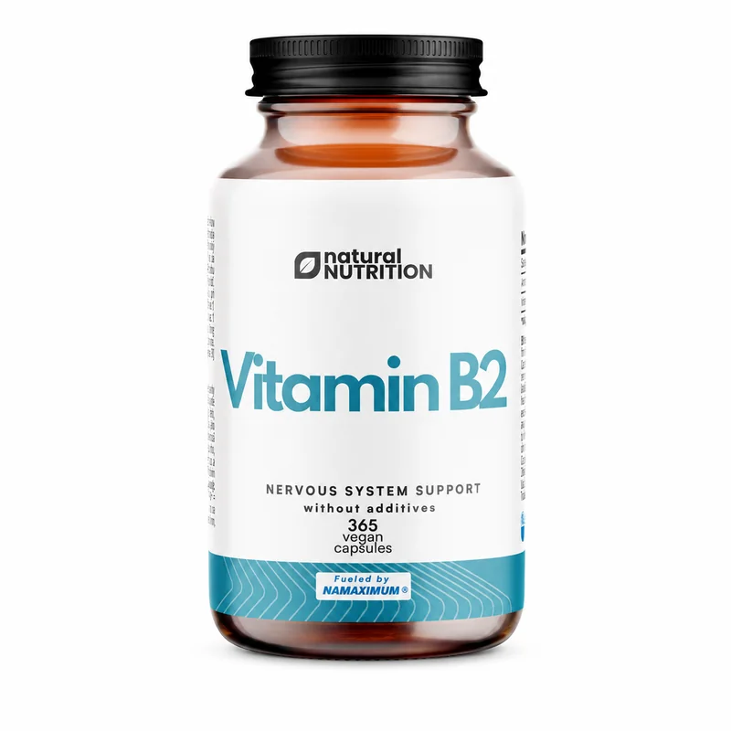 Natural Nutrition Vitamin B2 365 caps