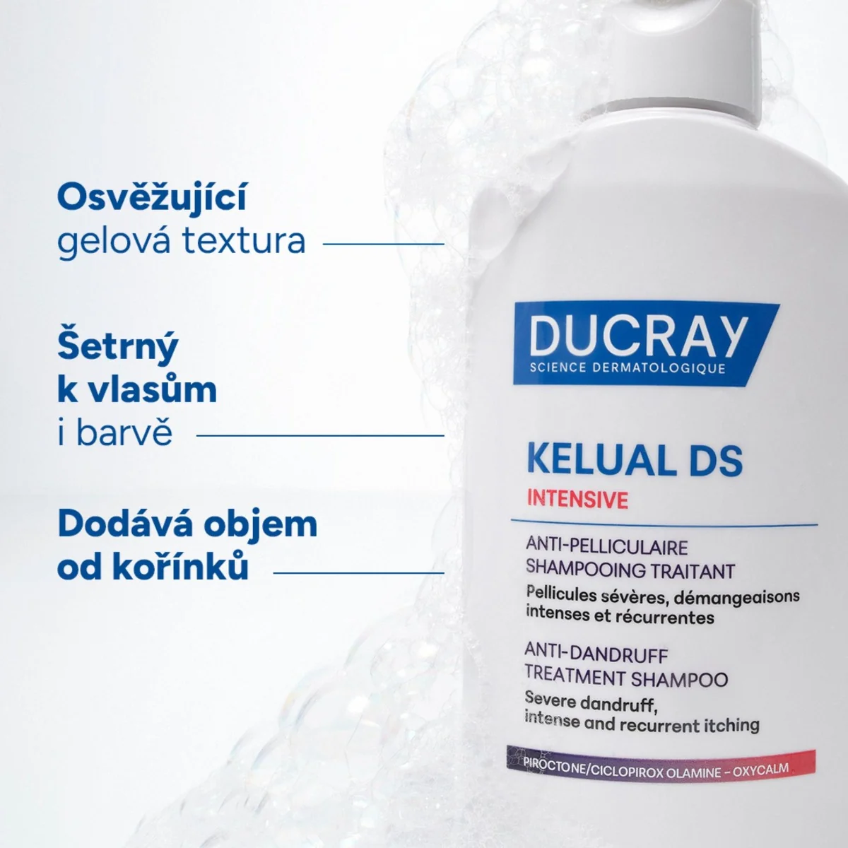 Ducray Kelual DS INTENSIVE Pečující šampon proti lupům 100 ml