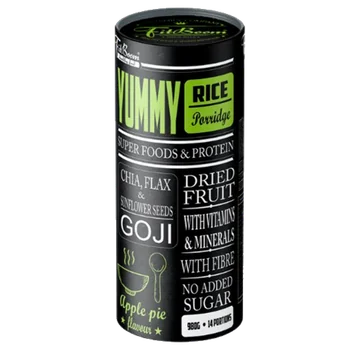 FitBoom Yummy Rice Mash 980g - jahoda