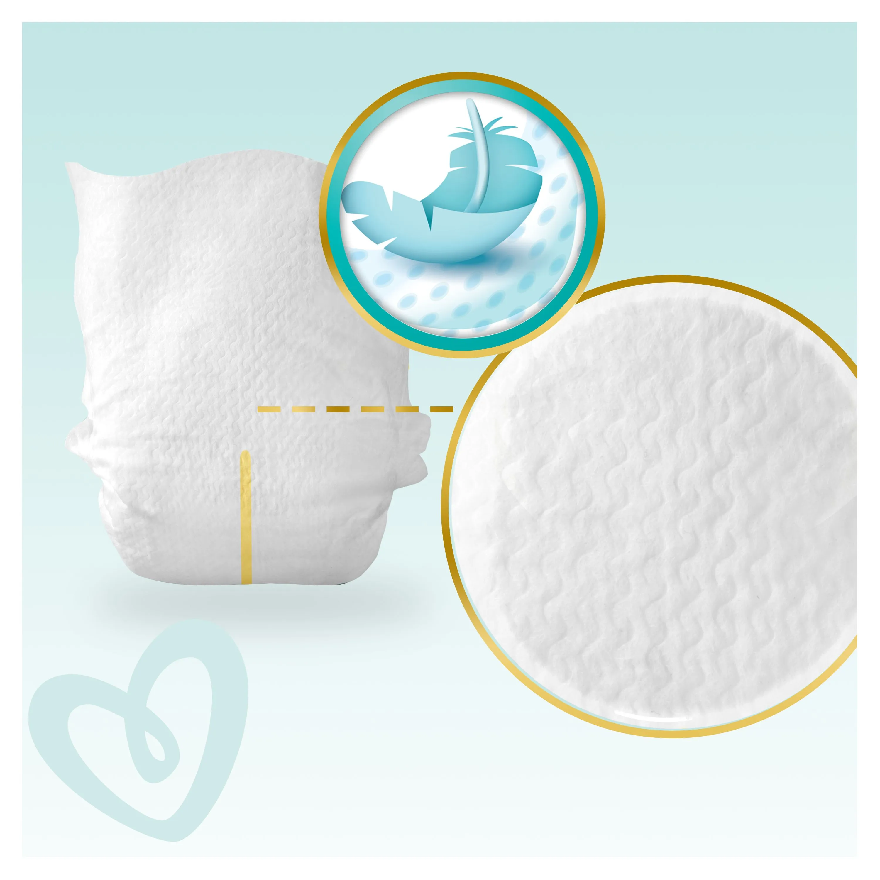 Pampers Premium Care vel. 2 4-8 kg dětské pleny 68 ks