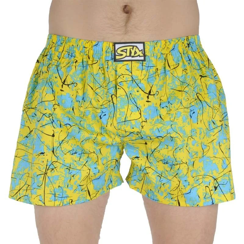 Styx Pánské trenky art klasická guma nadrozměr Jáchym (E1156) 3XL